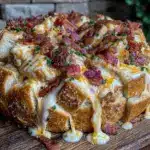 Game Day Cheesy Bacon Ranch Pull-Apart Bread - featured image