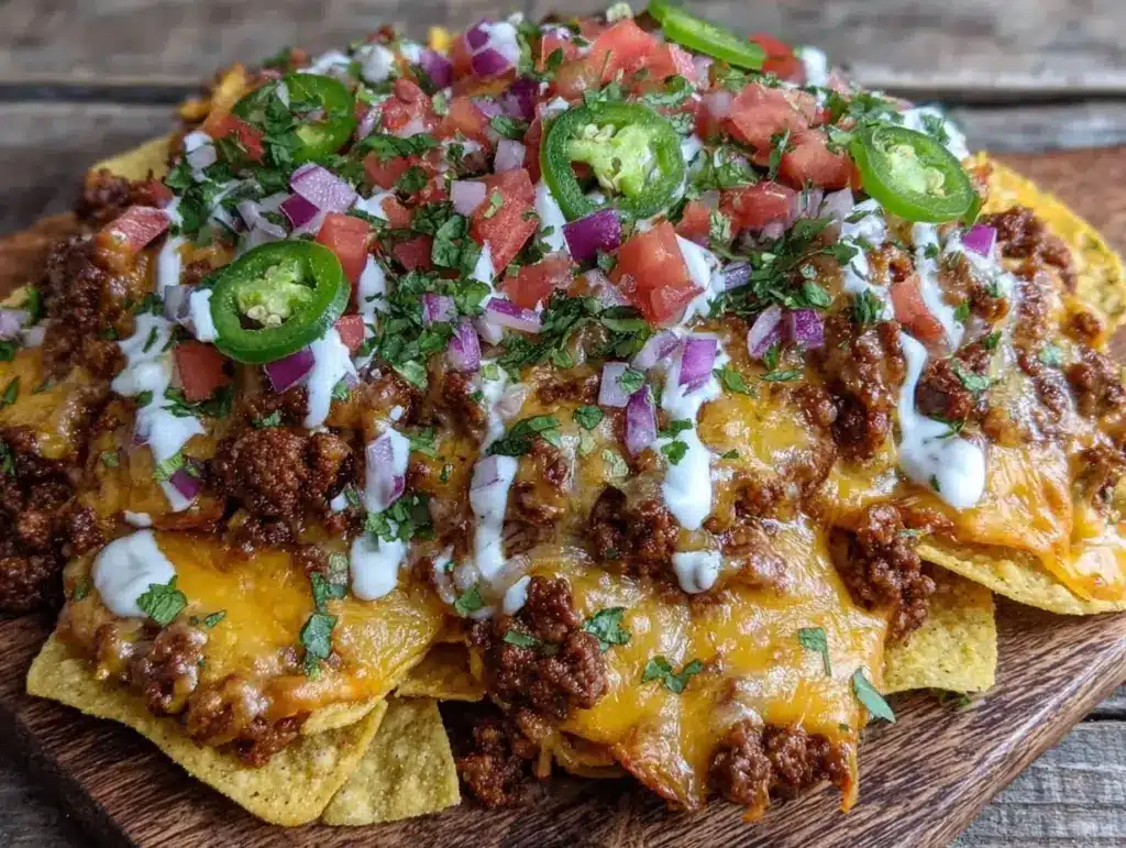 Game Day Sheet Pan Nachos - featured image