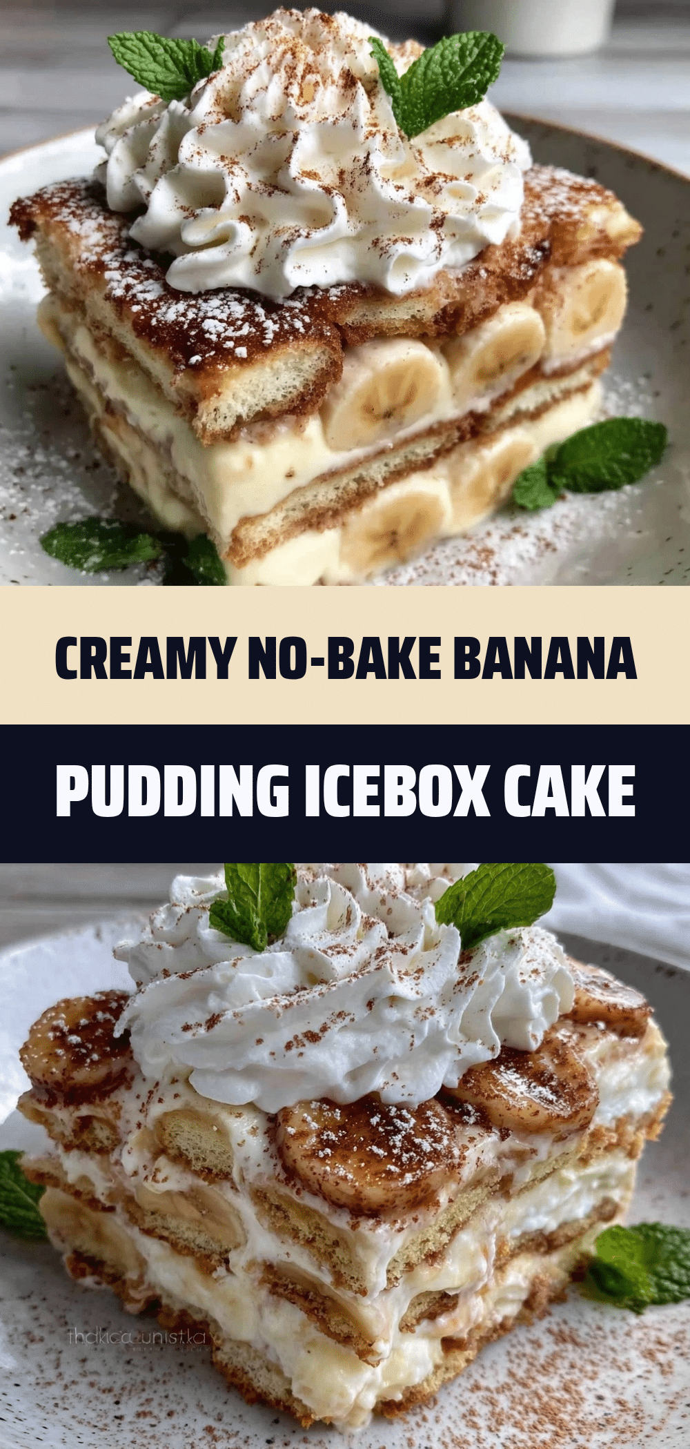 No-Bake Banana Pudding Icebox Cake: Quick Labor Day Dessert 5 no-bake banana pudding icebox cake recipe