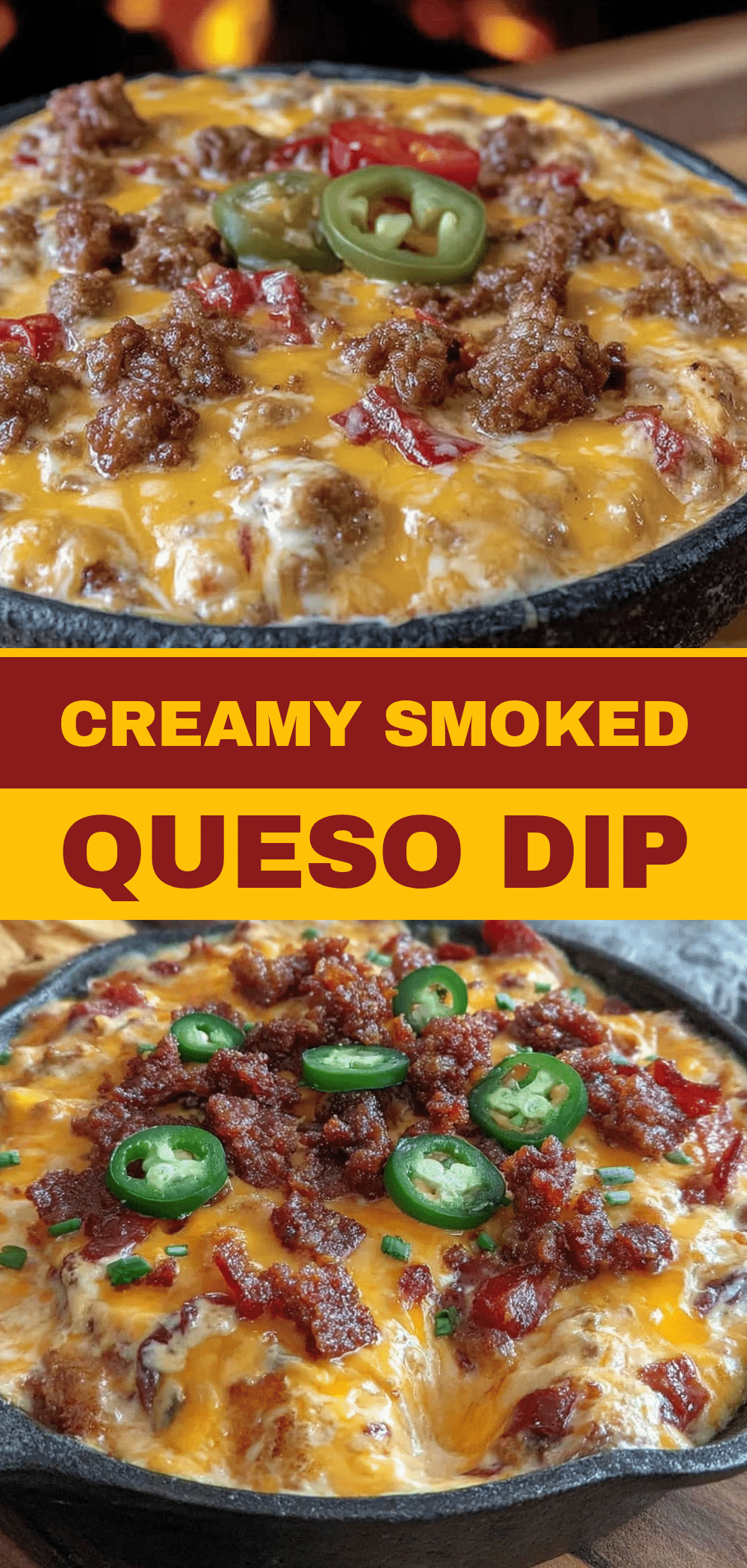 Smoked Queso Dip with Chorizo: 5pm Game Day Party Winner 5 smoked queso dip with chorizo recipe
