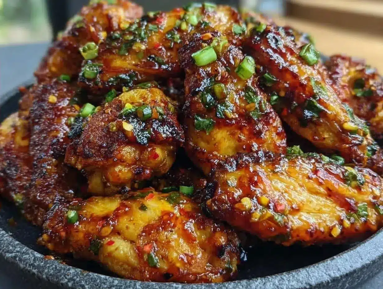 Spicy Honey Garlic Wings: 10-Minute Game Day Snack 4 Spicy Honey Garlic Wings preparation steps