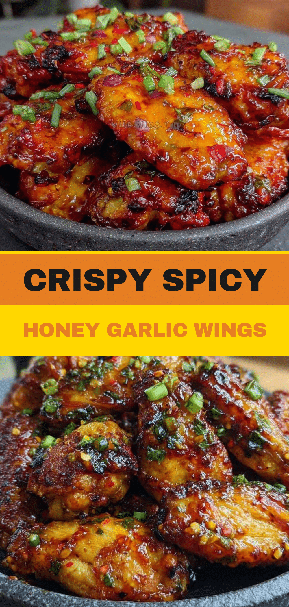 Spicy Honey Garlic Wings: 10-Minute Game Day Snack 5 Spicy Honey Garlic Wings recipe