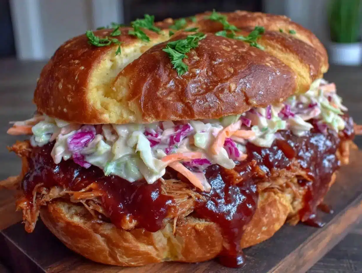 Labor Day Vegan BBQ Jackfruit Sandwiches: Easier Than Takeout 4 vegan BBQ jackfruit sandwiches preparation steps