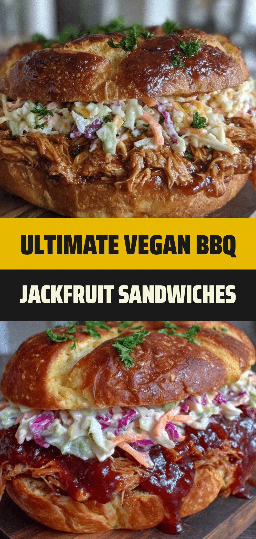 Labor Day Vegan BBQ Jackfruit Sandwiches: Easier Than Takeout 5 vegan BBQ jackfruit sandwiches recipe