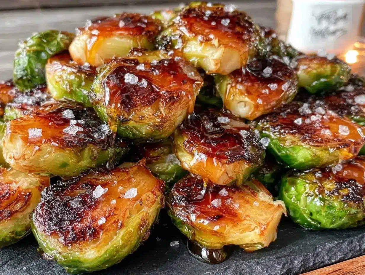 Easy Air Fryer Brussels Sprouts: Hot Honey Fuel 4 air fryer brussels sprouts preparation steps