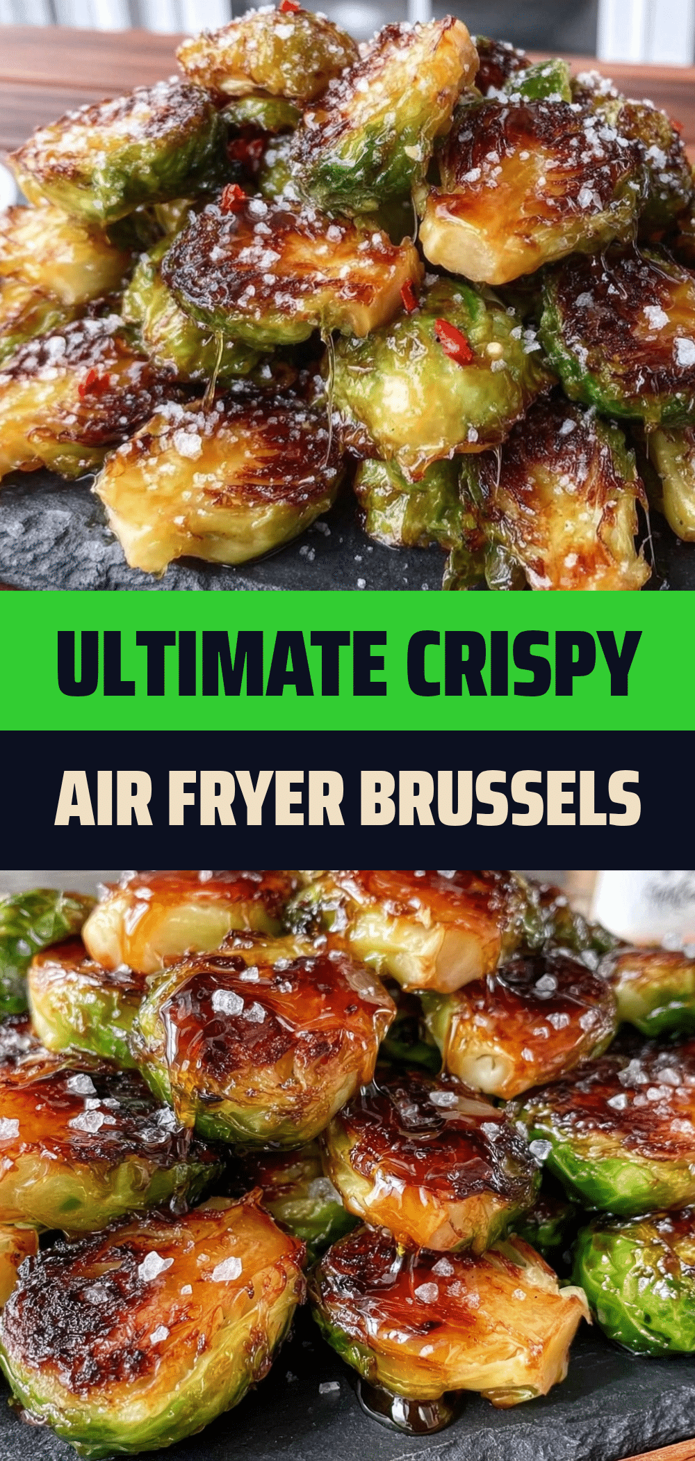 Easy Air Fryer Brussels Sprouts: Hot Honey Fuel 5 air fryer brussels sprouts recipe