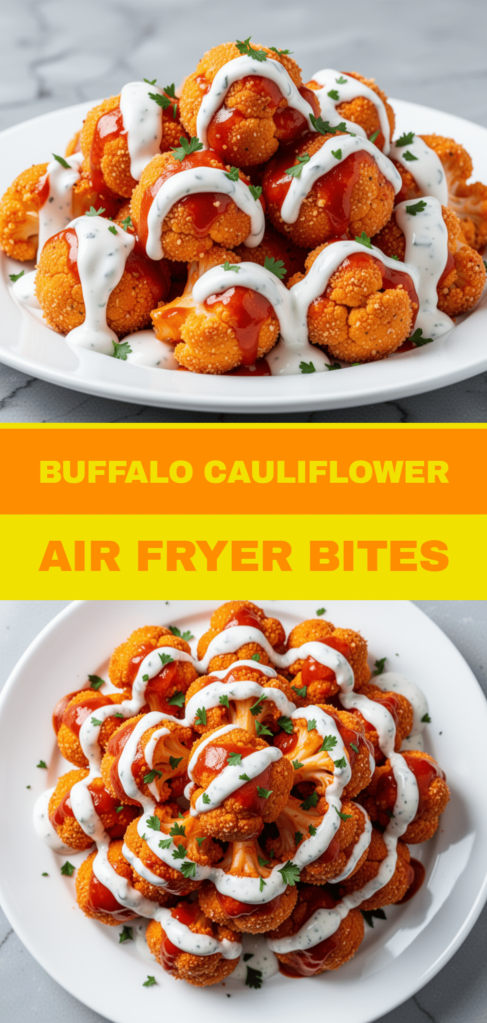 Crispy Air Fryer Buffalo Cauliflower Bites: 5-Min Healthy Snack 5 air fryer buffalo cauliflower bites recipe