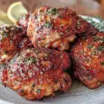 air fryer chicken thighs - featured image