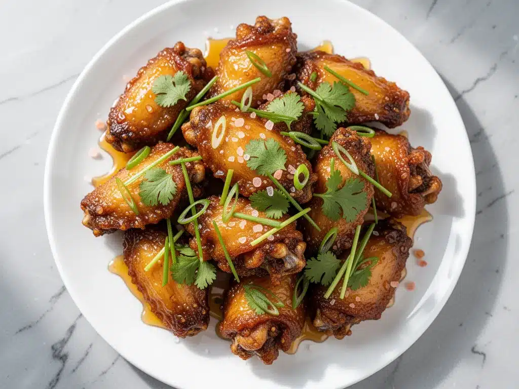 Air Fryer Chicken Wings: Easy Honey Garlic Recipe 4 air fryer chicken wings preparation steps
