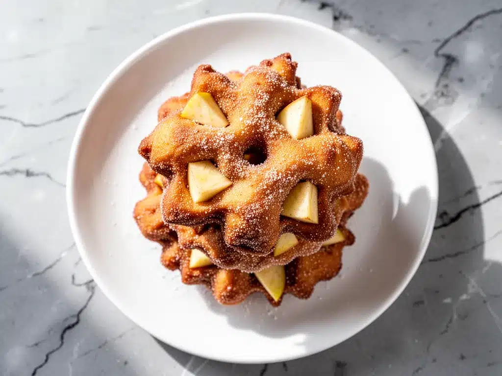 Air Fryer Cinnamon Sugar Apple Fritters: 5-Min Easy Recipe 4 Air Fryer Cinnamon Sugar Apple Fritters preparation steps