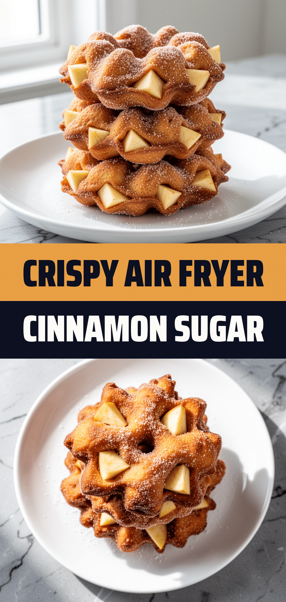 Air Fryer Cinnamon Sugar Apple Fritters: 5-Min Easy Recipe 5 Air Fryer Cinnamon Sugar Apple Fritters recipe