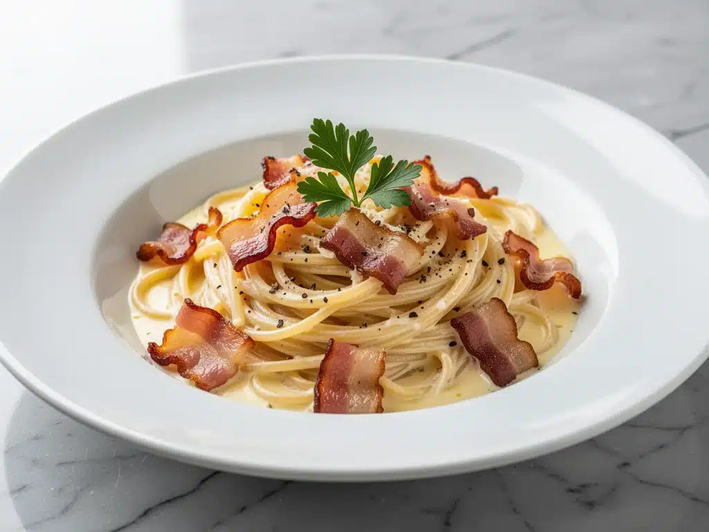 Home 1 authentic italian carbonara - featured image
