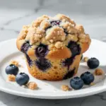 bakery-style blueberry muffins - featured image