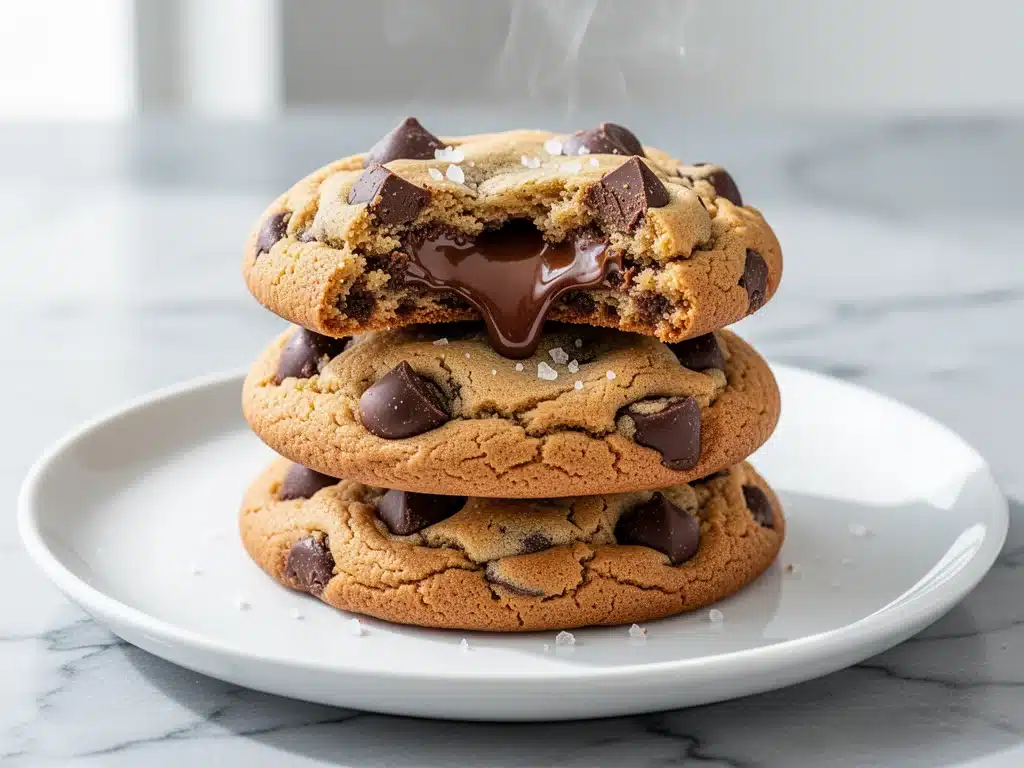 Home 1 brown butter chocolate chip cookies - featured image