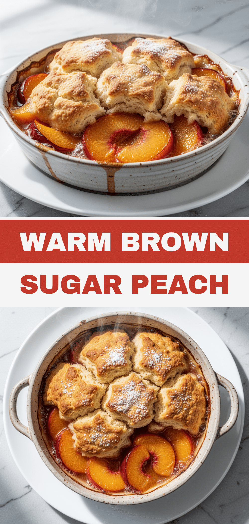 Brown Sugar Peach Cobbler: Easy 5-Ingredient Dessert 5 brown sugar peach cobbler recipe
