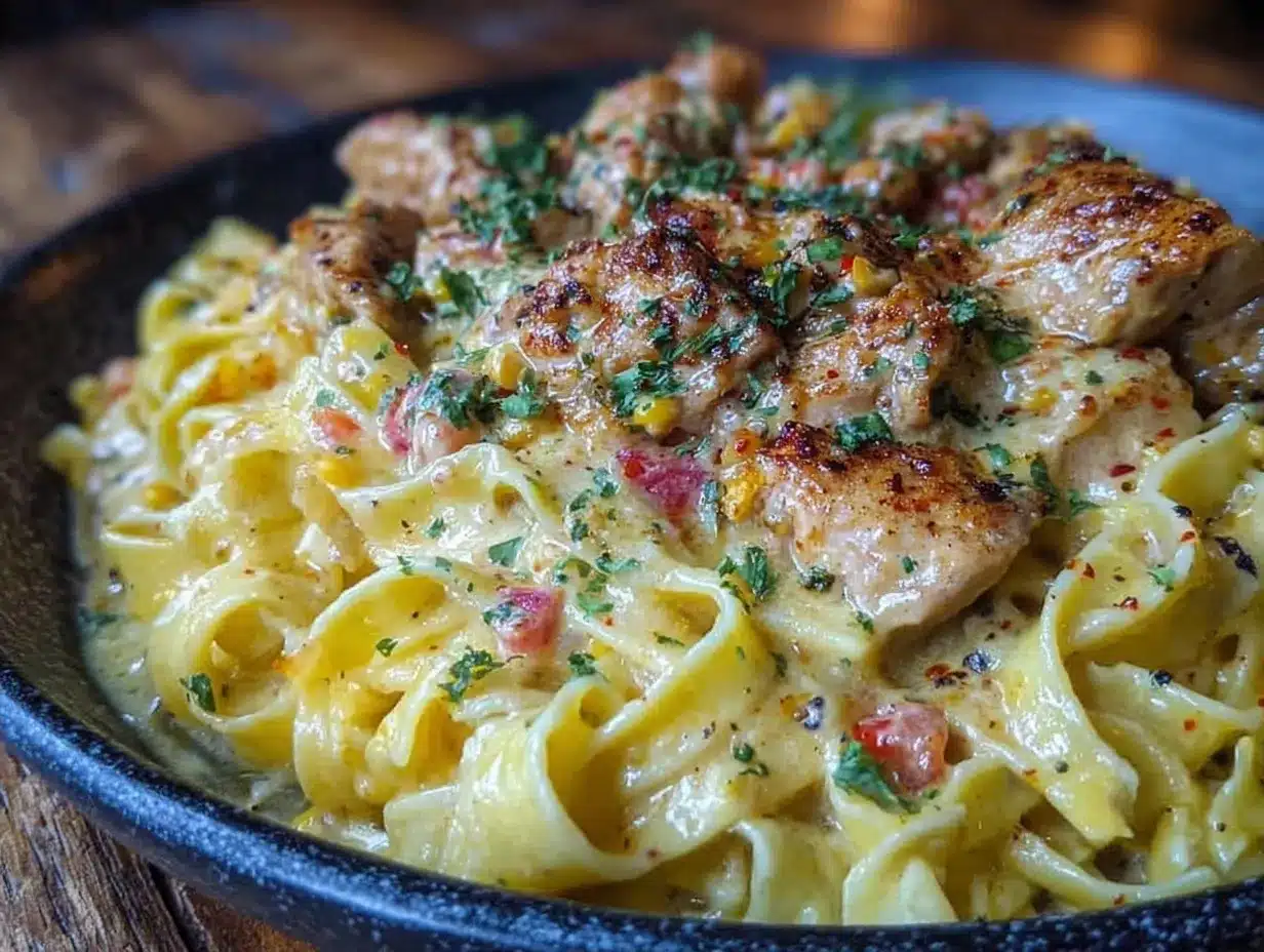 Ultra-Creamy Cajun Chicken Alfredo Pasta for Quick Weeknights 4 Cajun Chicken Alfredo Pasta preparation steps