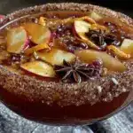 Caramel Apple Cider Sangria - featured image