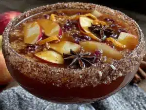 Caramel Apple Cider Sangria - featured image
