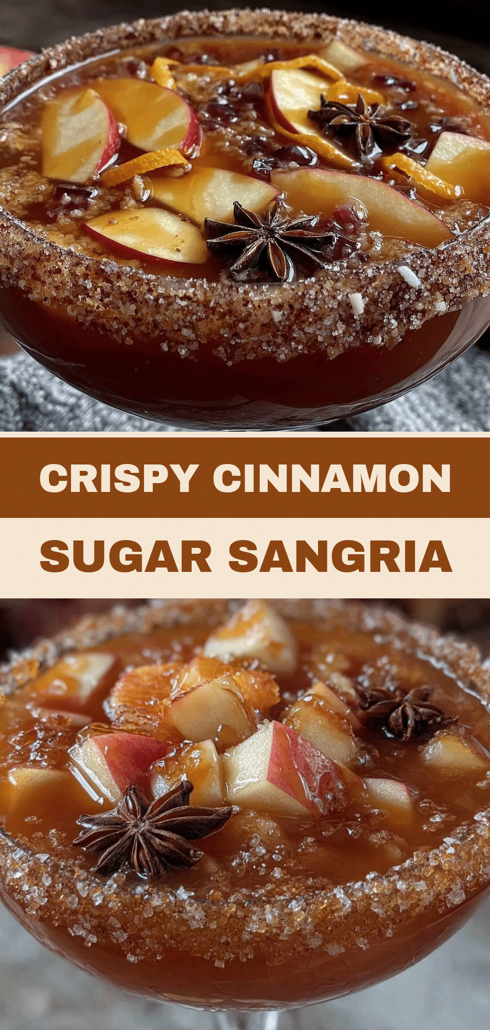 Caramel Apple Cider Sangria: The Best Easy Holiday Party Drink 5 Caramel Apple Cider Sangria recipe
