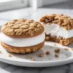 chewy oatmeal cream pies - featured image