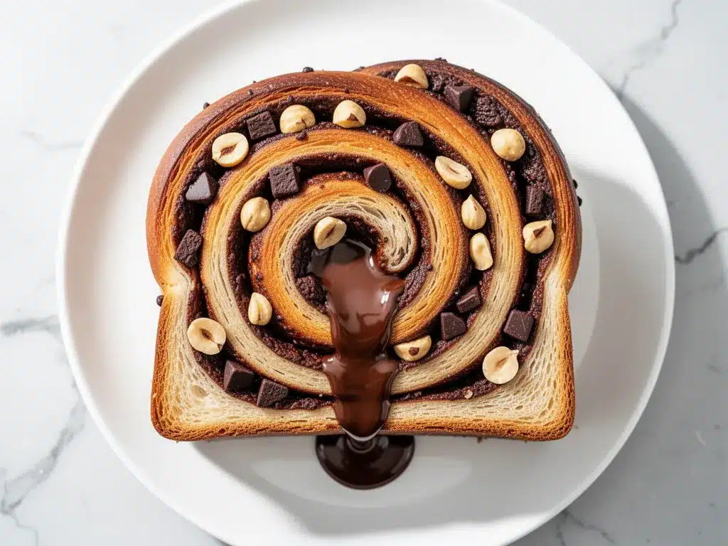 Chocolate Hazelnut Babka: Easy Yom Kippur Break Fast 4 chocolate hazelnut babka preparation steps