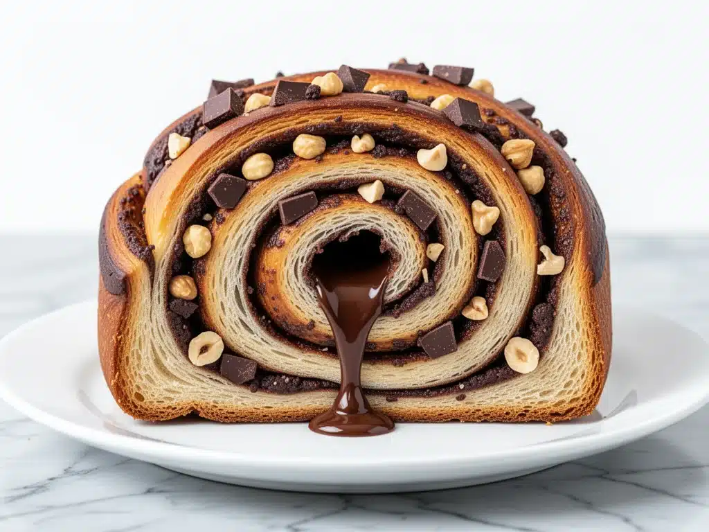 Home 4 chocolate hazelnut babka - featured image