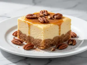 churro cheesecake bars - featured image