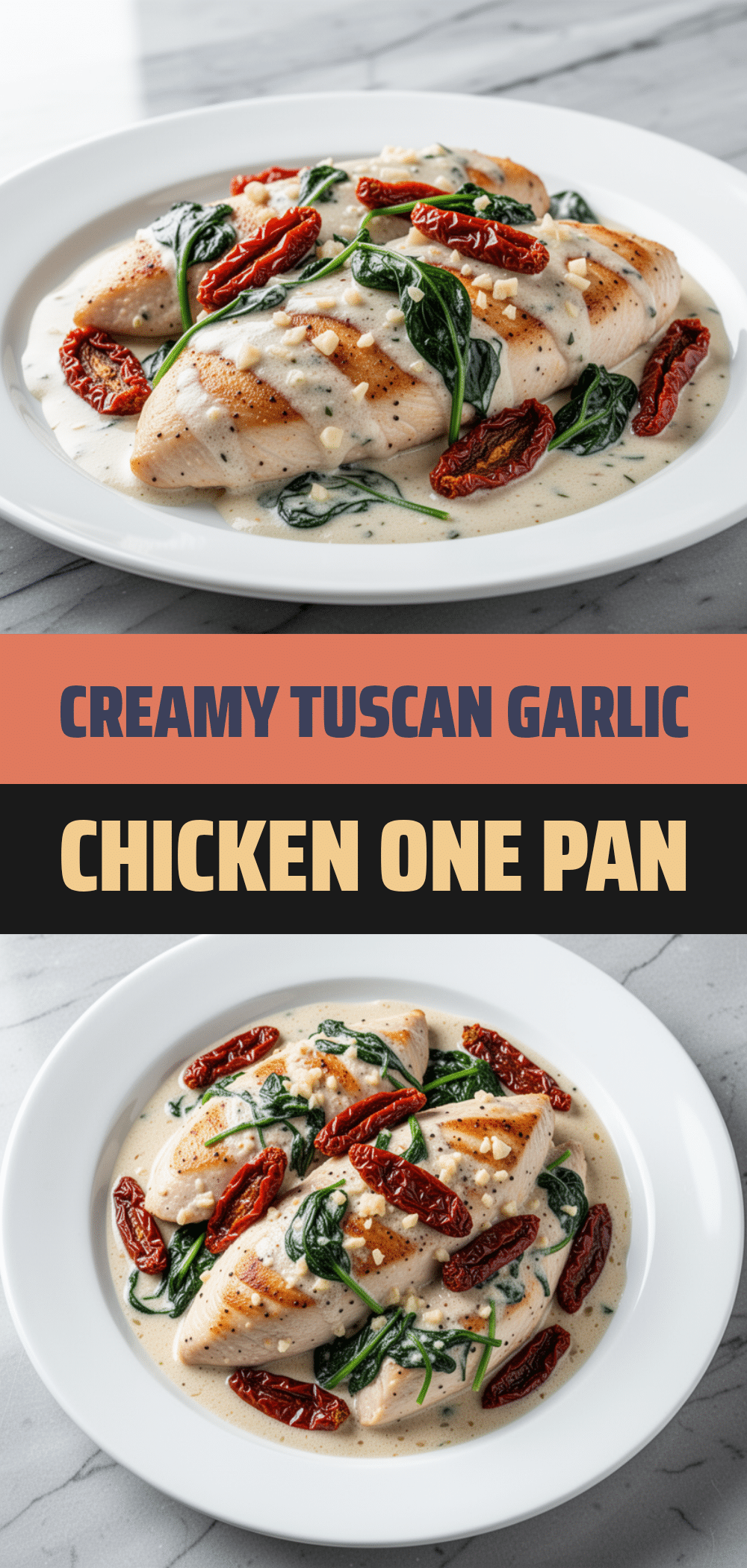 Creamy Tuscan Garlic Chicken: Easy One-Pan Dinner 5 creamy tuscan garlic chicken recipe