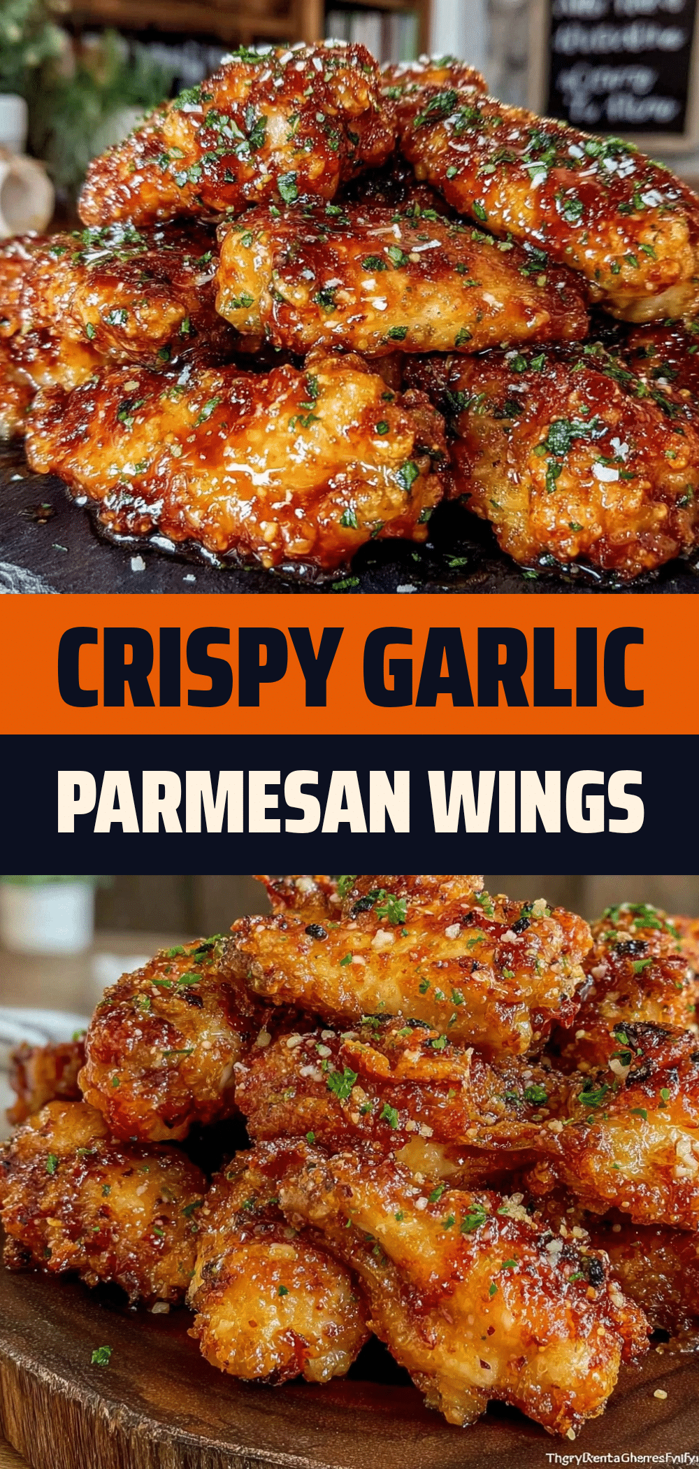 Crispy Garlic Parmesan Chicken Wings: 4 Grab-and-Go Meals 5 crispy garlic parmesan chicken wings recipe