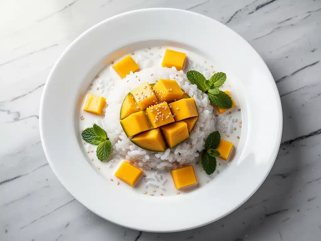 Dairy-Free Coconut Mango Sticky Rice Pudding: Best Easy Recipe 4 dairy-free coconut mango sticky rice pudding preparation steps