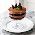 espresso chocolate mousse cake - featured image