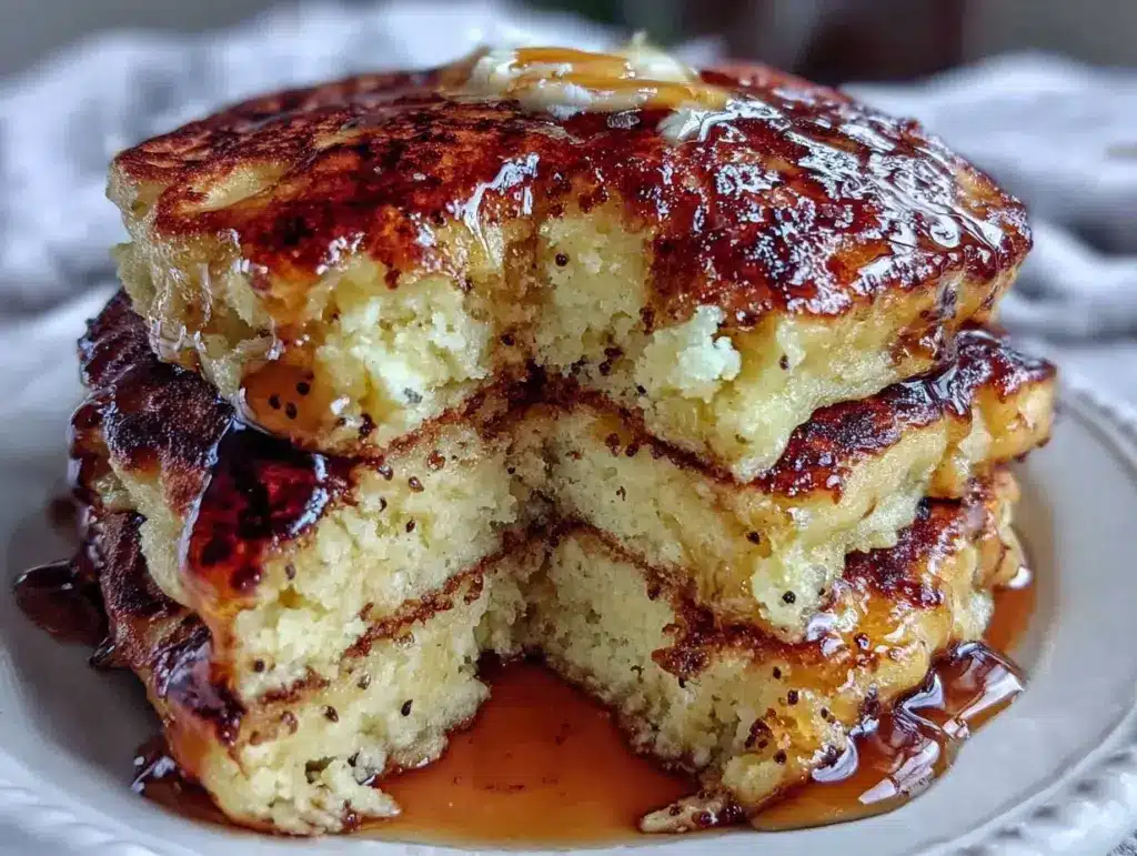 extra-fluffy buttermilk pancakes - featured image