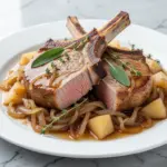 Fall Apple Cider Braised Pork Chops - featured image