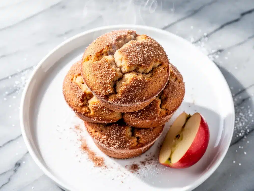 Fall Apple Cider Donut Muffins: Easy Cinnamon Sugar Recipe 4 fall apple cider donut muffins preparation steps