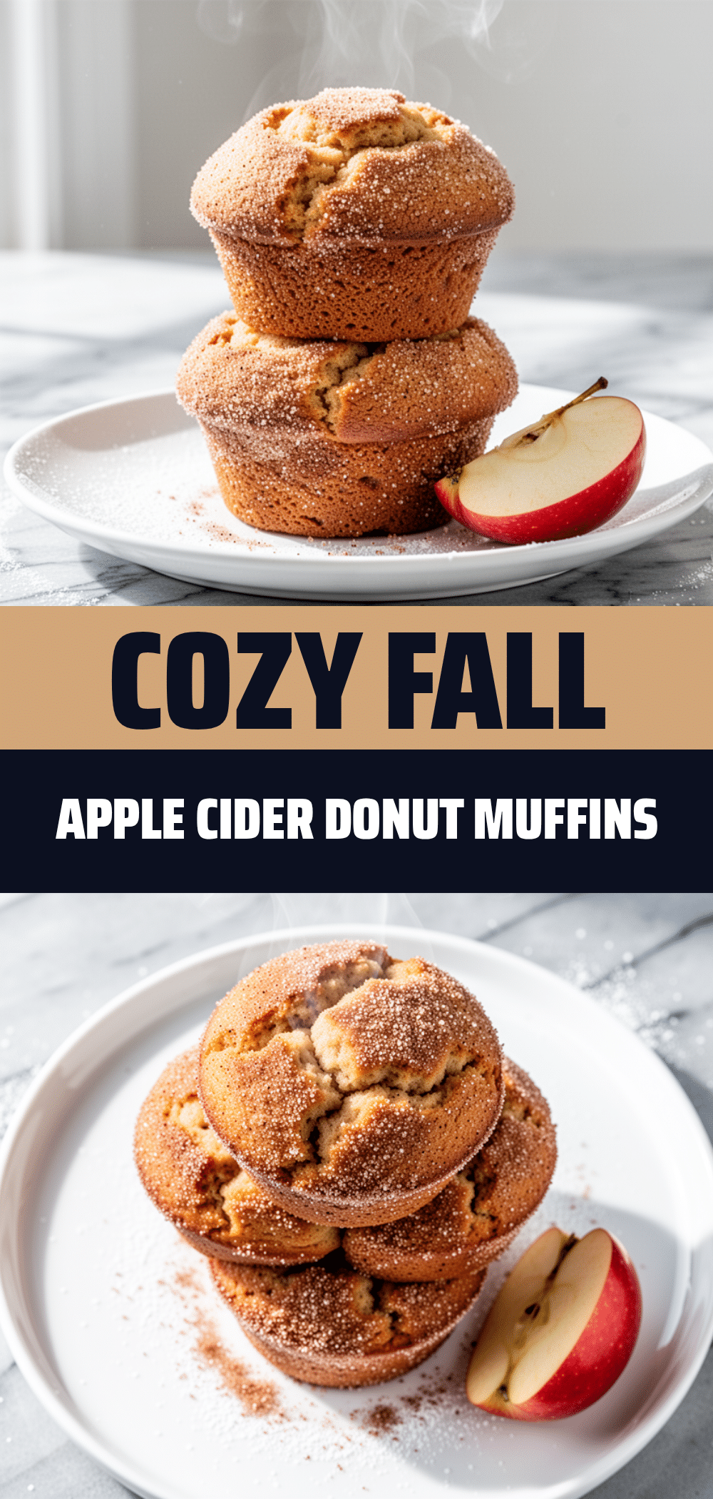 Fall Apple Cider Donut Muffins: Easy Cinnamon Sugar Recipe 5 fall apple cider donut muffins recipe