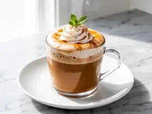 fall brown sugar pumpkin spice latte - featured image