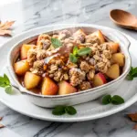 Fall Caramel Apple Crisp - featured image