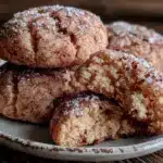 fall chai spiced snickerdoodle cookies - featured image