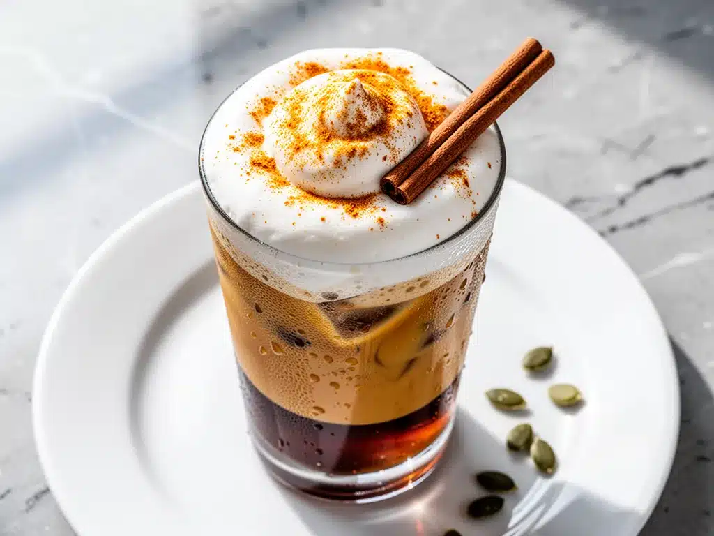 Fall Creamy Pumpkin Cold Brew: 5-Step Perfect Vanilla Foam 4 fall creamy pumpkin cold brew preparation steps