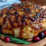 Fall Harvest Roasted Chicken with Maple Dijon Glaze - featured image