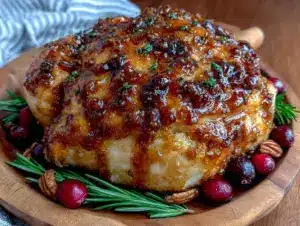 Fall Harvest Roasted Chicken with Maple Dijon Glaze - featured image