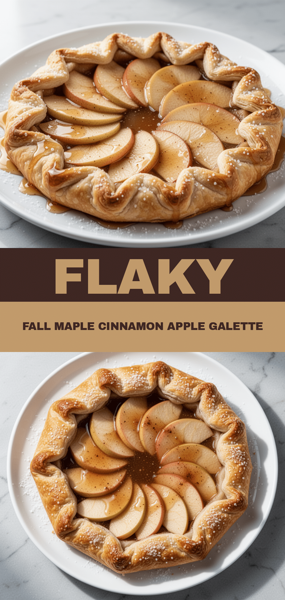 Fall Maple Cinnamon Apple Galette: 5-Ingredient Easy Dessert 5 fall maple cinnamon apple galette recipe