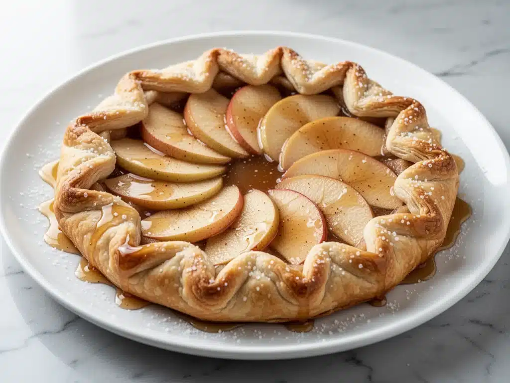 Home 2 fall maple cinnamon apple galette - featured image
