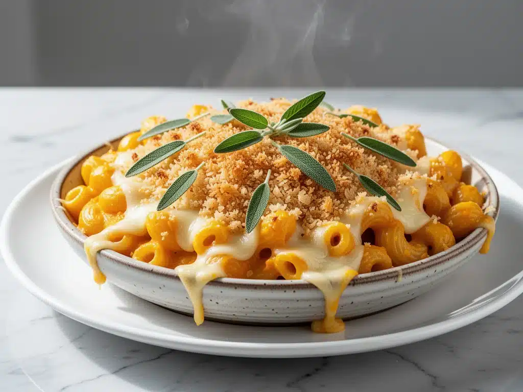 Home 4 fall pumpkin sage mac and cheese - featured image