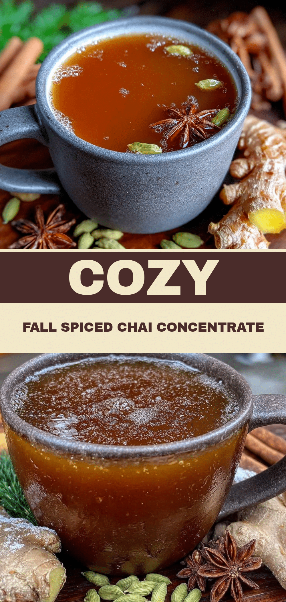 Fall Spiced Chai Concentrate: 5-Ingredient No-Fuss Homemade 5 fall spiced chai concentrate recipe