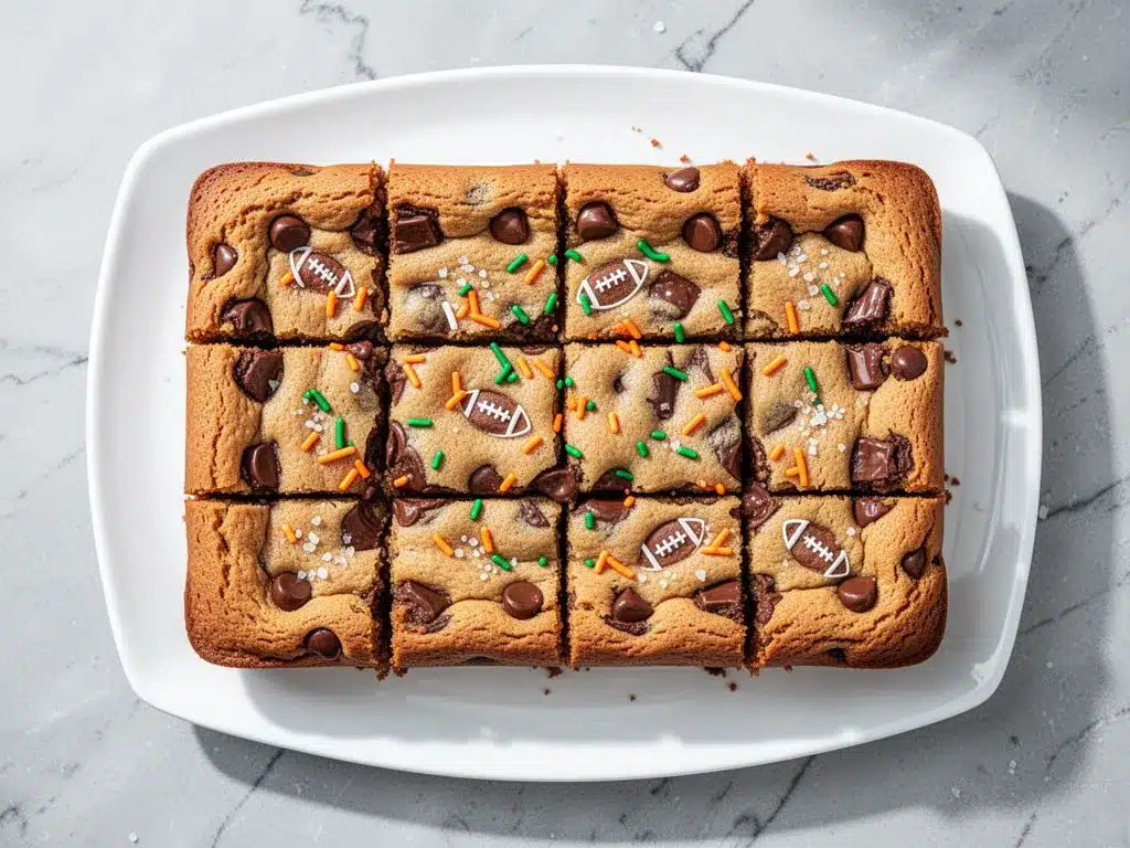 Football Season Chocolate Chip Cookie Bars: 5-Ingredient Easy Best 4 football season chocolate chip cookie bars preparation steps