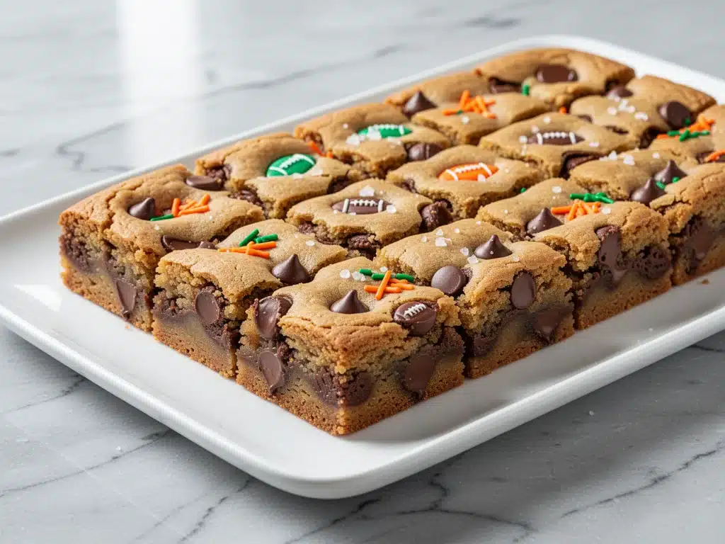 Home 1 football season chocolate chip cookie bars - featured image