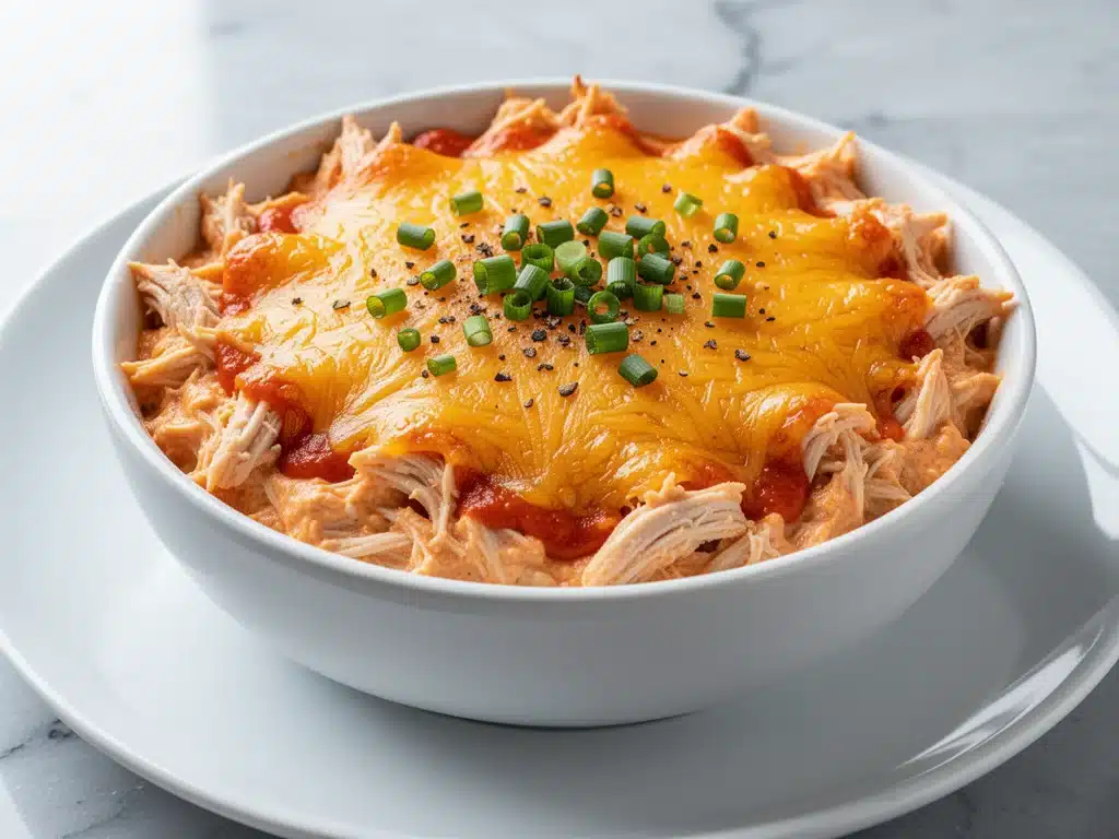 game day buffalo chicken dip - featured image