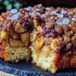 gluten-free apple cinnamon coffee cake - featured image