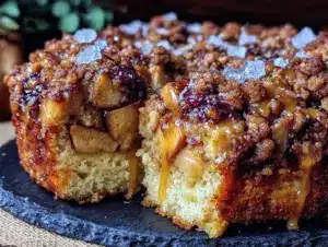 gluten-free apple cinnamon coffee cake - featured image